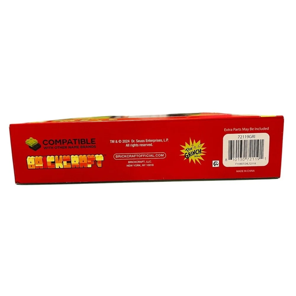 The Chimney Grinch‎ Building Kit (504-Plastic Pcs Set) LIMITED EDITION CHRISTMAS